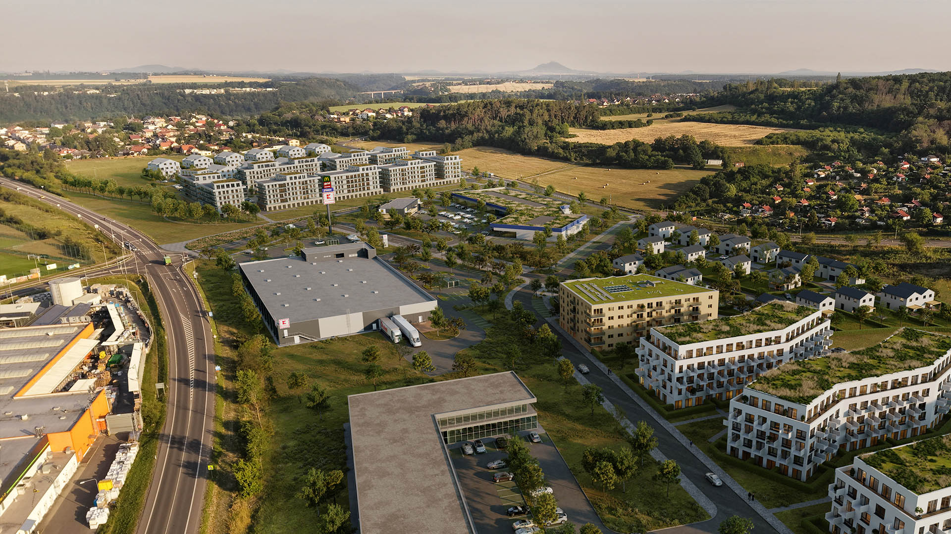 Retail park Kosmonosy